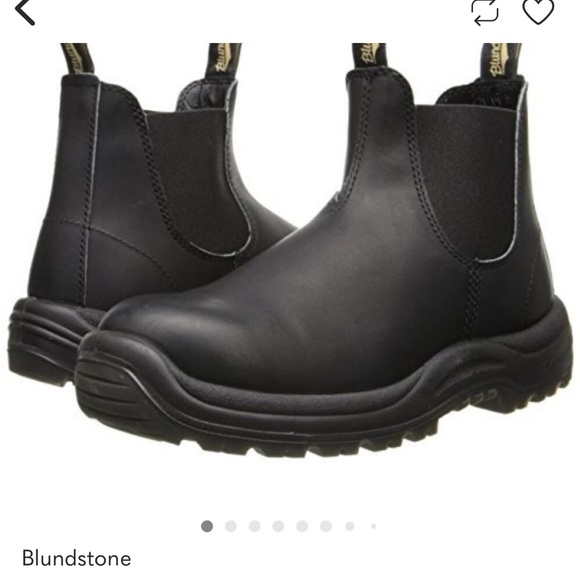 Blundstone Women’s Classic Black Boots Sz 6.5 pre owned Great Shapef - Picture 2 of 4